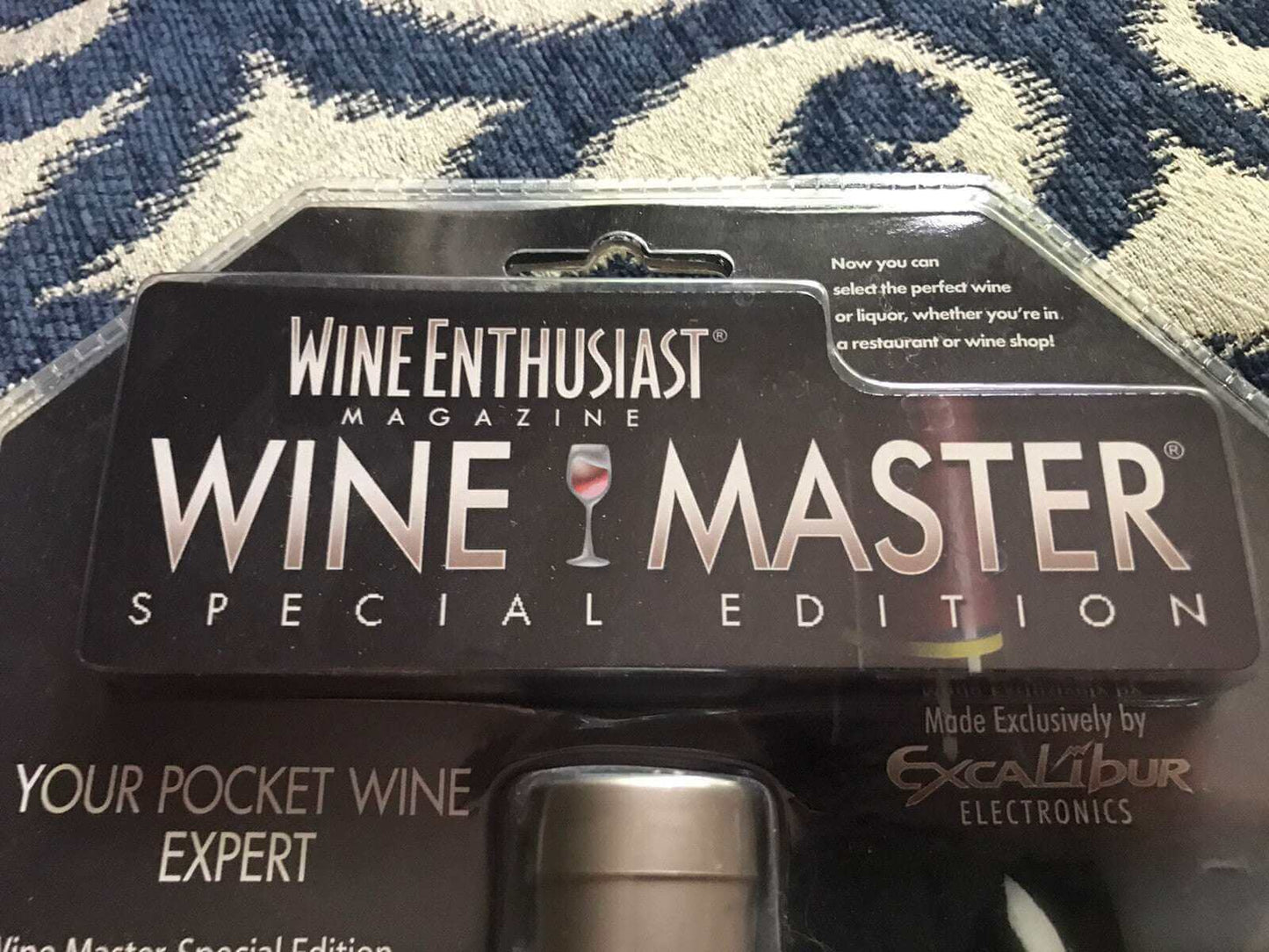 Silver Wine Enthusiast Magazine Wine Master Special Edition 415-SE-04-CS by Excalibur Electronics