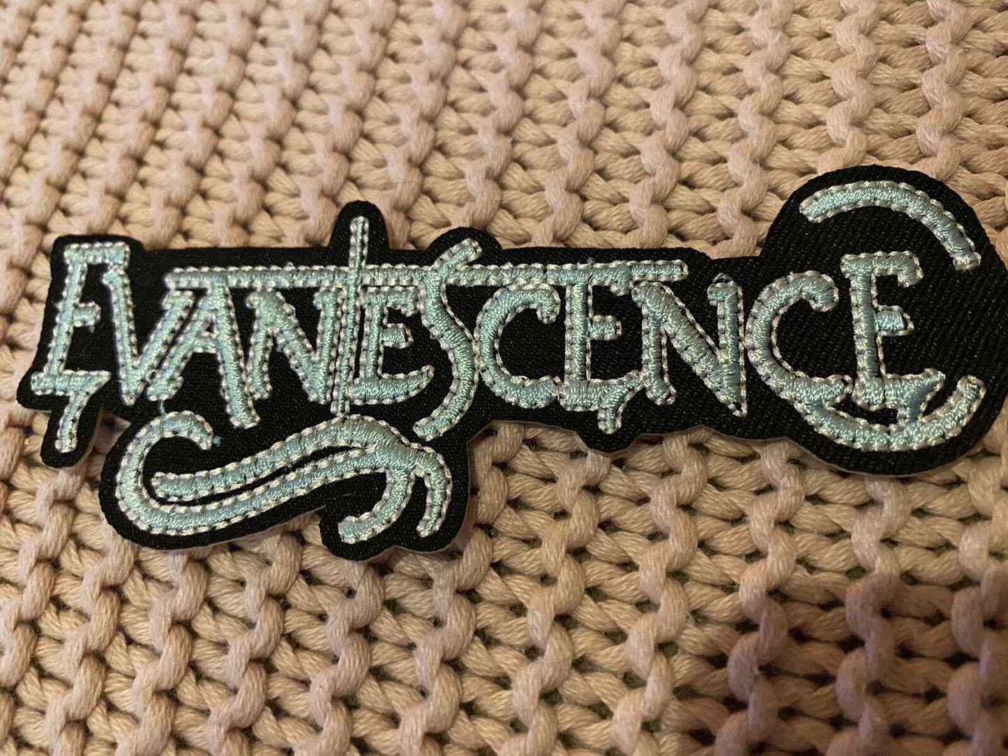 Evanescence embroidered patch 4.5x2 inches iron-on sew-on design