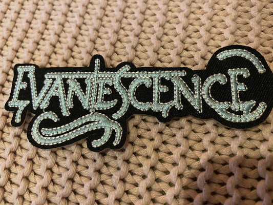 Evanescence embroidered patch 4.5x2 inches iron-on sew-on design