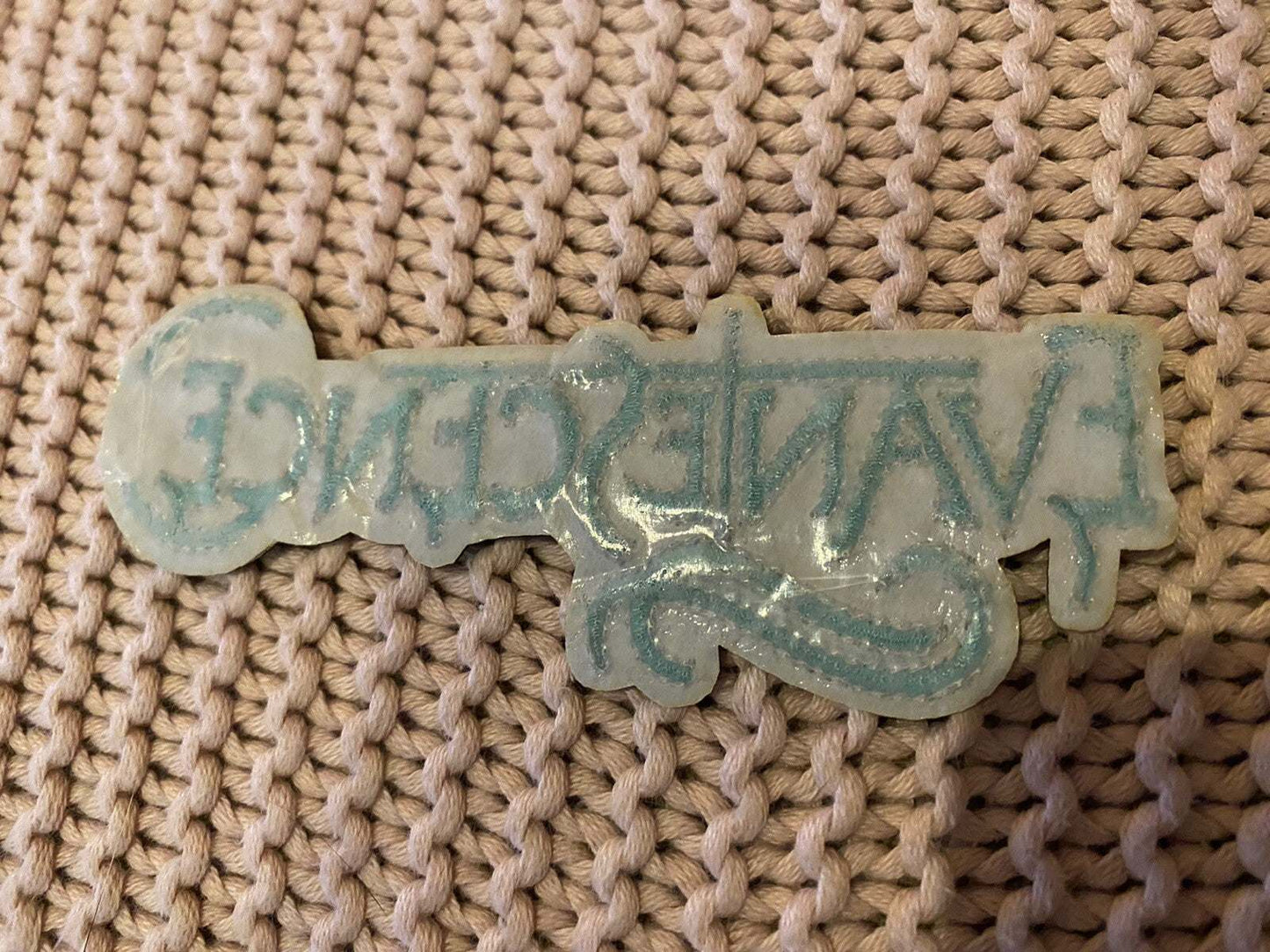 Evanescence embroidered patch 4.5 by 2 inch iron-on sew-on design