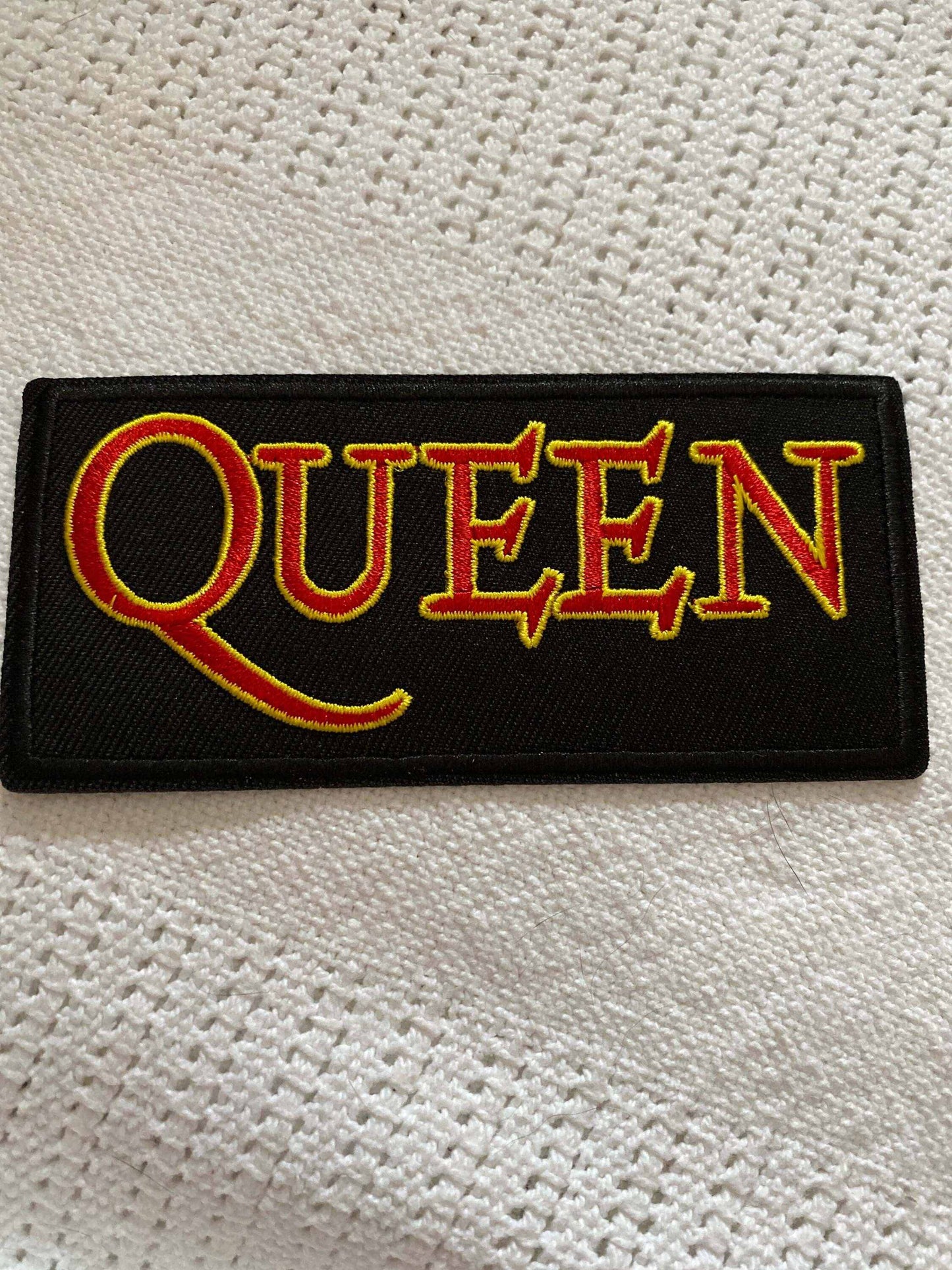 Queen rock band logo patch