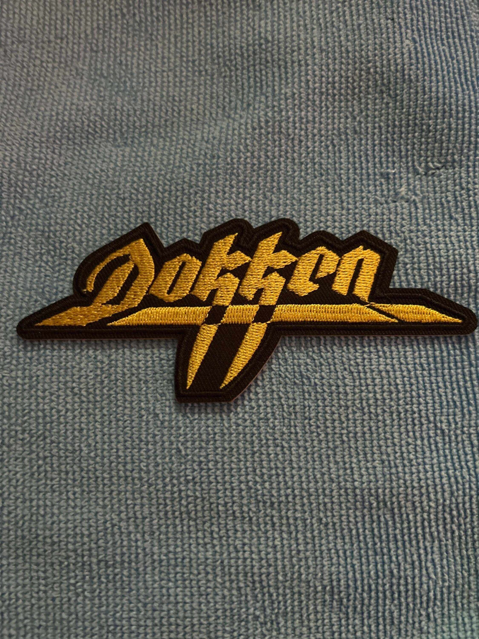 Dokken logo patch