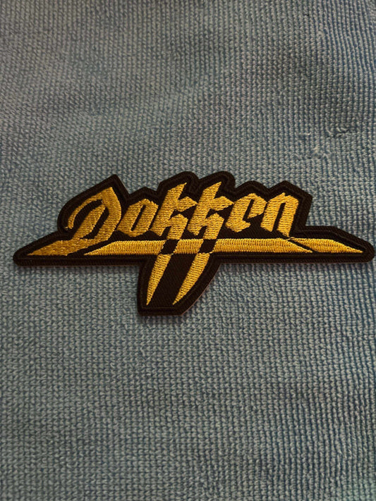 Dokken logo patch